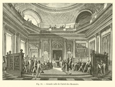 A Hotel des Monnaies nagyterme alkotó: French School