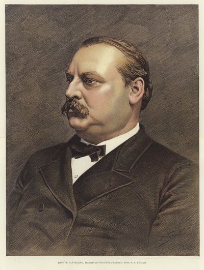 Grover Cleveland, az Egyesült Államok 22. és 24. elnöke alkotó: French School