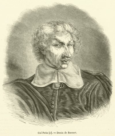 Gui Patin (metszet) alkotó: French School