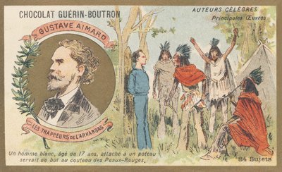 Gustave Aimard (1818-1883), francia író, a „Les trappers de l