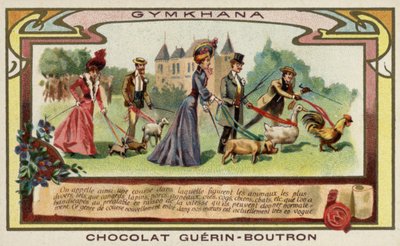 Gymkiana (kromolit) alkotó: French School