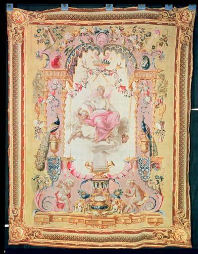Harmónia és Juno: Az istenek diadala, Gobelins gobelin, 1699 alkotó: French School