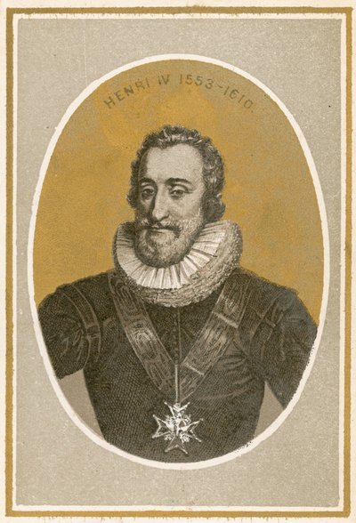 Henrik IV alkotó: French School