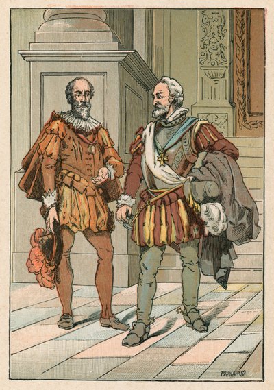 IV. Henrik és Sully alkotó: French School