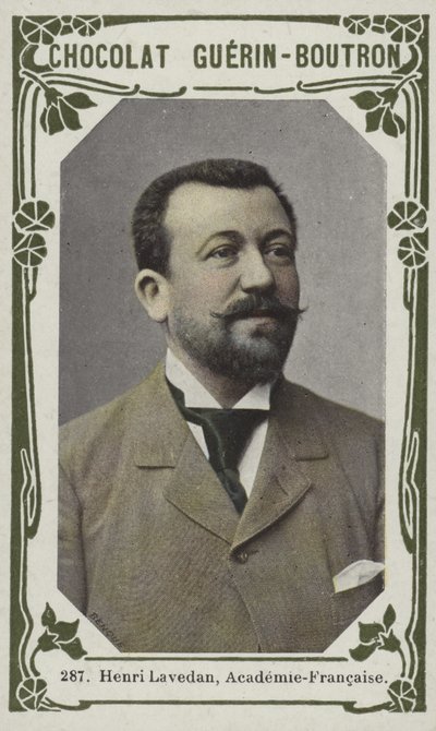 Henri Lavedan, Academie-Francaise (színes fotó) alkotó: French School