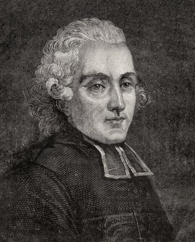 Henry Essex Edgeworth, Louis Blanc (1811-82) "Histoire de la Revolution Francaise" című művéből alkotó: French School