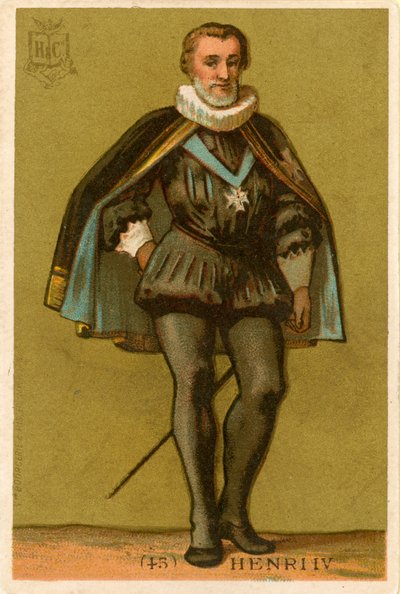 Henrik IV alkotó: French School