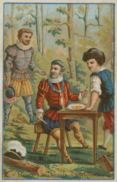 Henrik IX alkotó: French School