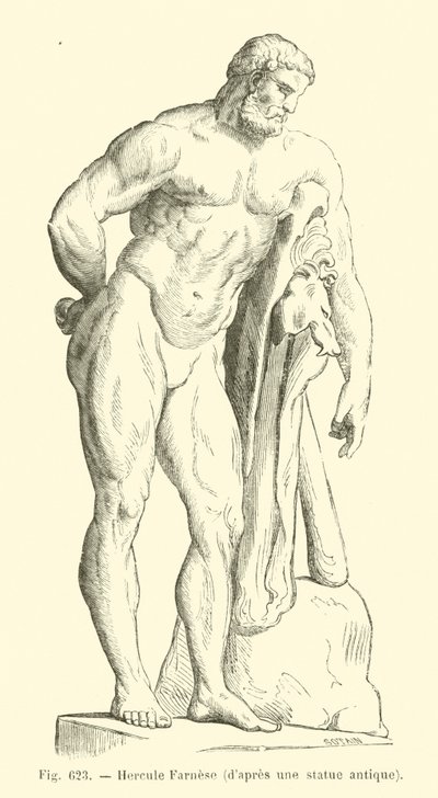 Hercule Farnese (metszet) alkotó: French School