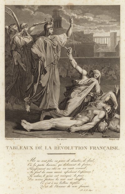 Historische Gemälde der Französischen Revolution von French School