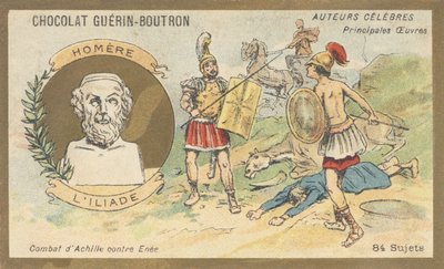Homérosz, görög költő a Kr. e. 8. század végén, az "Iliász" szerzője. alkotó: French School