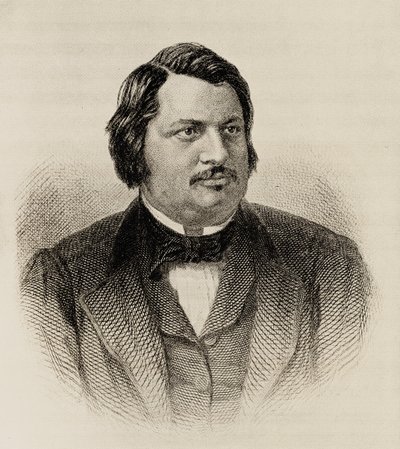 Honore de Balzac (1799-1850) alkotó: French School