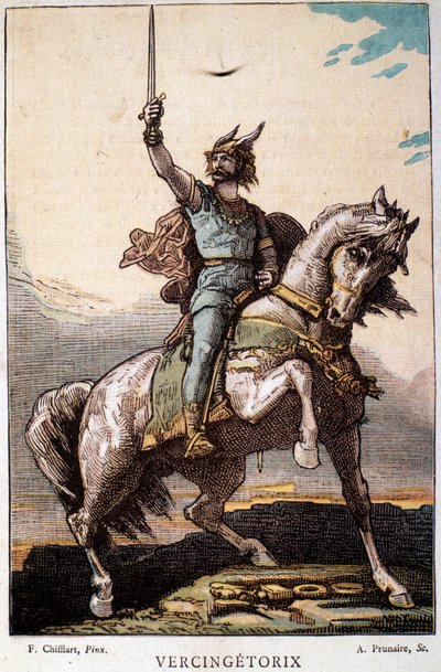 Lóhát Vercingetorix alkotó: French School