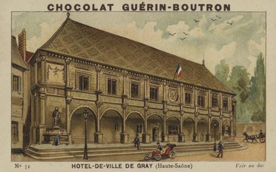 Gray városháza, Haute-Saone alkotó: French School