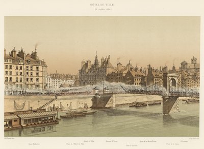 Városháza, 1830. július 28 alkotó: French School