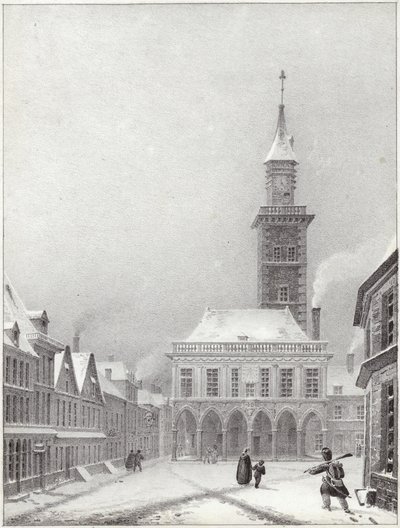 Városháza Bapaume-ban alkotó: French School