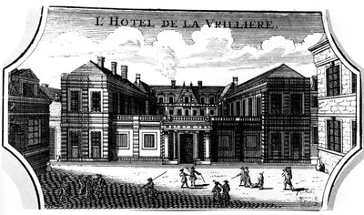 Hotel de la Vrilliere, Párizs alkotó: French School