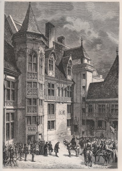 Jacques Coeur háza alkotó: French School