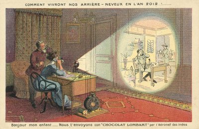 Hogyan fognak élni az emberek 2012-ben (színes litó) alkotó: French School
