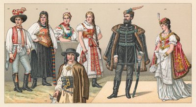 Magyarország és Horvátország jelmez alkotó: French School