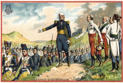 Huningue védelme 1815-ben alkotó: French School