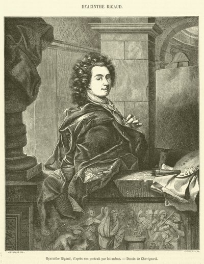 Hyacinthe Rigaud (metszet) alkotó: French School