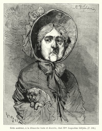 Illusztráció Le Juif Erranthez (metszet) alkotó: French School