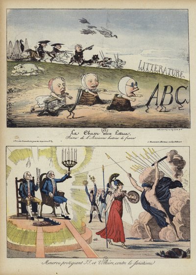 Illusztráció a Le Rire-hez (színes litó) alkotó: French School