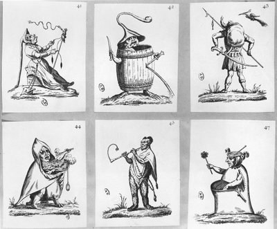 Illusztráció a „Gargantua és Pantagruel”-ből, François Rabelais (metszet) alkotó: French School