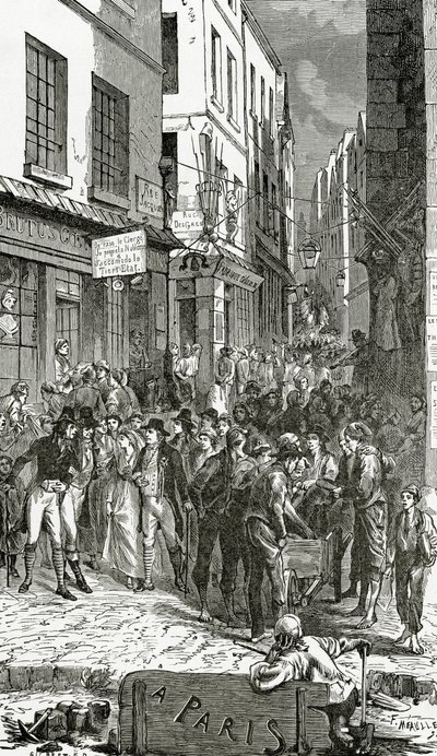Illusztráció: Quatre Vingt Treize, 19th Century (bw metszet) alkotó: French School