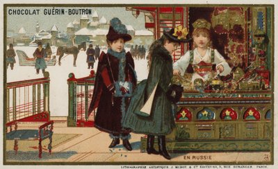Oroszországban (chromolitho) alkotó: French School