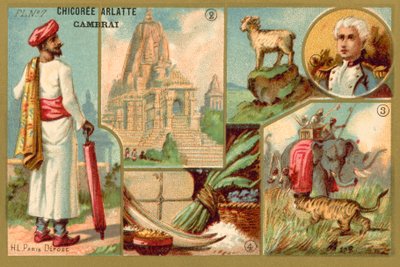 India (kromolit) alkotó: French School