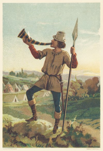 Gyalogsági trombita a 14. században alkotó: French School