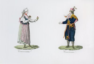 Krakkó lakói, Bernardo Zaydler „Lengyelország története” című művéből alkotó: French School