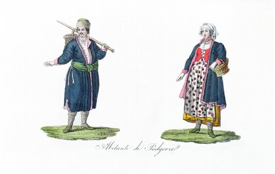 Podgorze lakói, Bernardo Zaydler „Lengyelország története” című művéből alkotó: French School