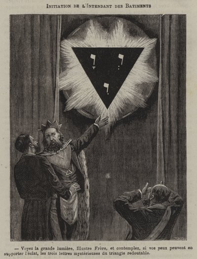 Az épület tervezőjének kezdeményezése (metszet) alkotó: French School