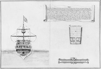 Egy edény belső orra, az Atlas de Colbert illusztrációja, 46. tábla alkotó: French School