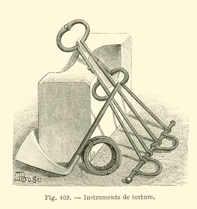 Kínzóeszközök alkotó: French School