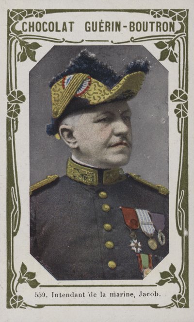 A haditengerészet parancsnoka, Jacob (színes fotó) alkotó: French School