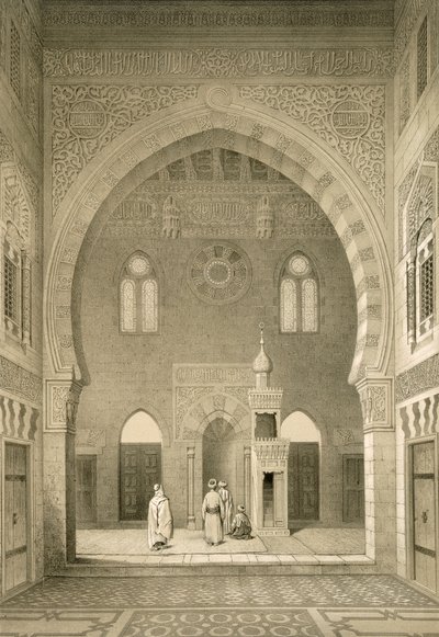 A kairói Qaitbay mecset belseje alkotó: French School