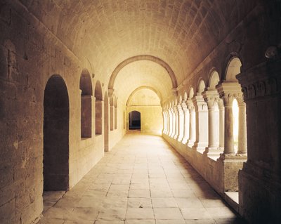 Az 1148-ban alapított kolostor belső képe alkotó: French School