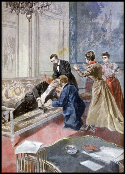 A díszlégió beiktatása Emile Francois Loubet elnöknél alkotó: French School