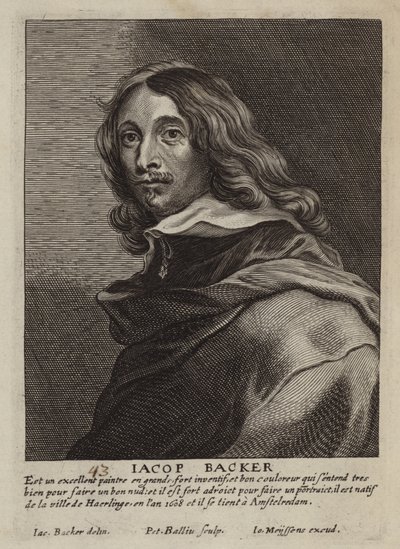 Jacob Adriaensz Backer alkotó: French School
