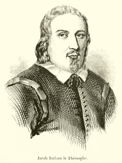 Jacob Boehme a teozófus (metszet) alkotó: French School