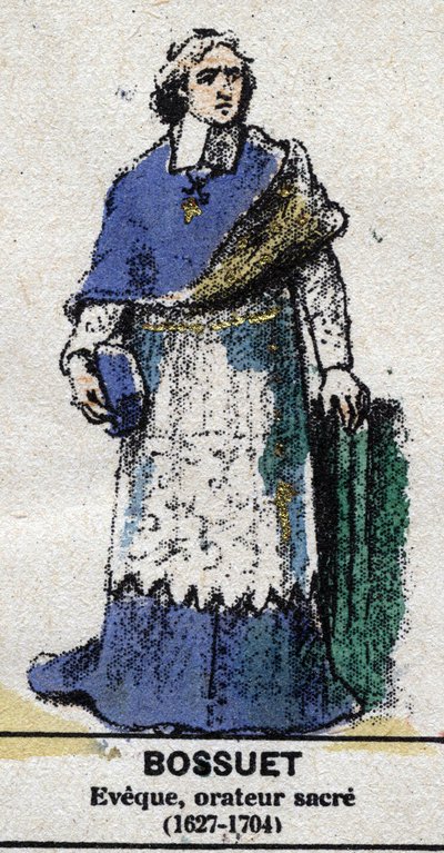 Jacques-Benigne (Jacques Benigne) Bossuet (1627-1704), francia író és elöljáró, meaux-i püspök. alkotó: French School
