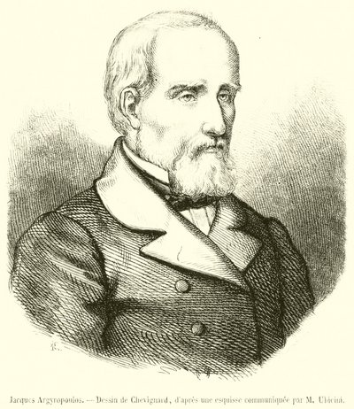 Jacques Argyropoulos (metszet) alkotó: French School