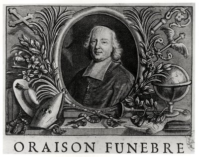 Jacques Benigne Bossuet (1627-1704), Bossuet Oraison Funebre előlapja alkotó: French School