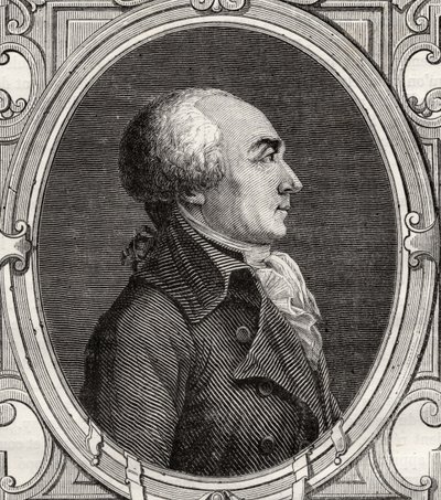 Jacques Rene Hebert, Louis Blanc (1811-82) "Histoire de la Revolution Francaise" című művéből. alkotó: French School