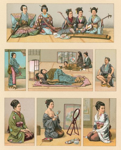Japán jelmez alkotó: French School