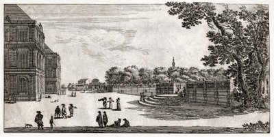 Jardin du Luxembourg, Párizs. (metszés alkotó: French School